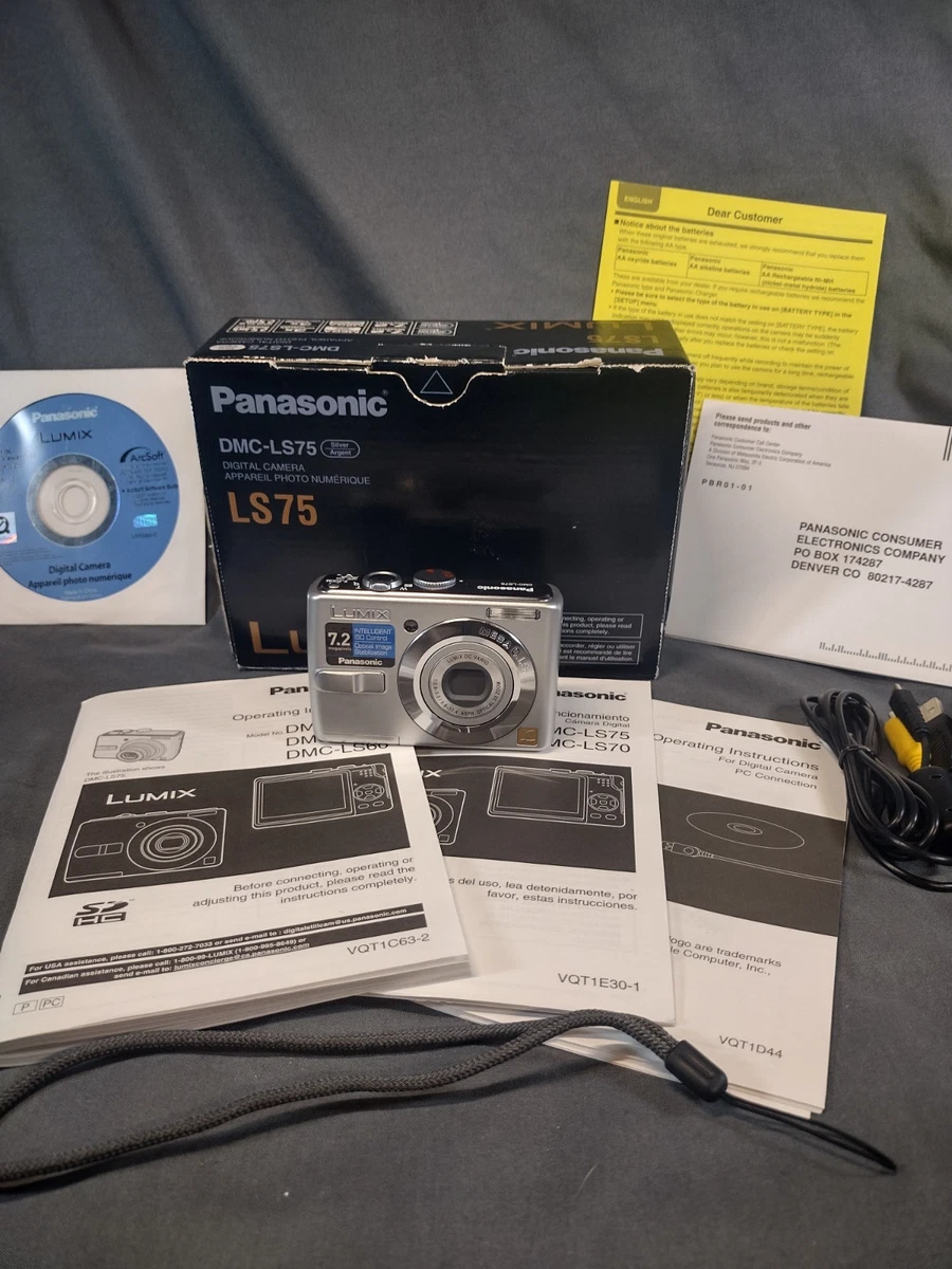 Panasonic LUMIX DMC-LS75 Digital Cameras for Sale | Shop New
