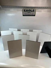 Chromaluxe Wood Panels 5"x7" No Film Gloss White Black Back THB .25" (Box of 11)