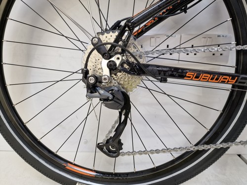 Carrera Subway All Weather Mens Black Hybrid Bike - Small (Mark/No Light) B+ - Picture 17 of 24