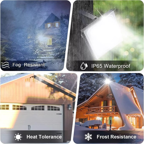 LED Fluter Außen Garten IP65 Wasserdicht Sicherheit Außen 10W/30W/50W - Bild 2 von 10