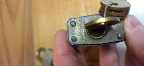 Vintage Master Locks Lot Of 4 - Picture 6 of 6