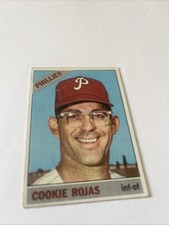 1966 Topps Cookie Rojas Philadelphia Phillies Good # 170
