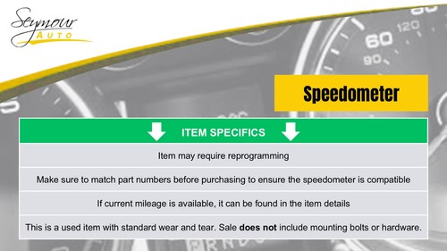 Speedometer Cluster 120 MPH Power Door Locks Fits 14 COMPASS 1331144 - Picture 5 of 14