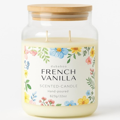 #ad #ad Hand Poured Soy Candle – 22oz 623g Clean Burning Long Lasting Candle with Co $26.99