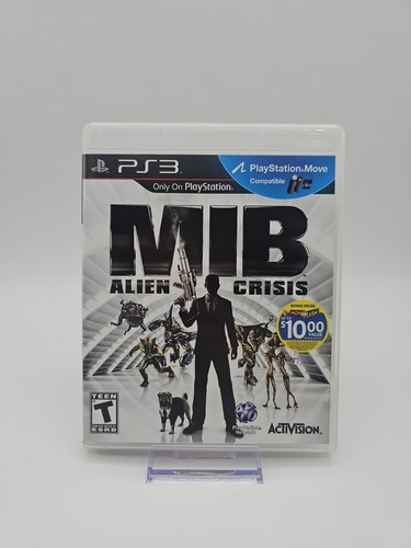 Men In Black Alien Crisis PS3 Playstation Game CIB - TESTED