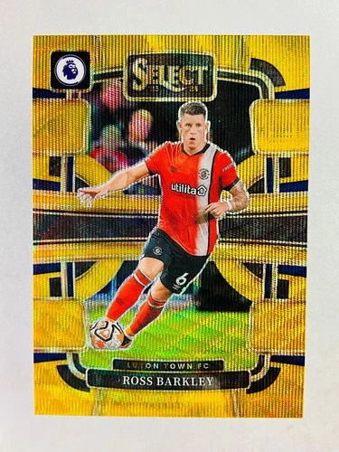2023-24 Select EPL Ross Barkley Gold Prizm /10