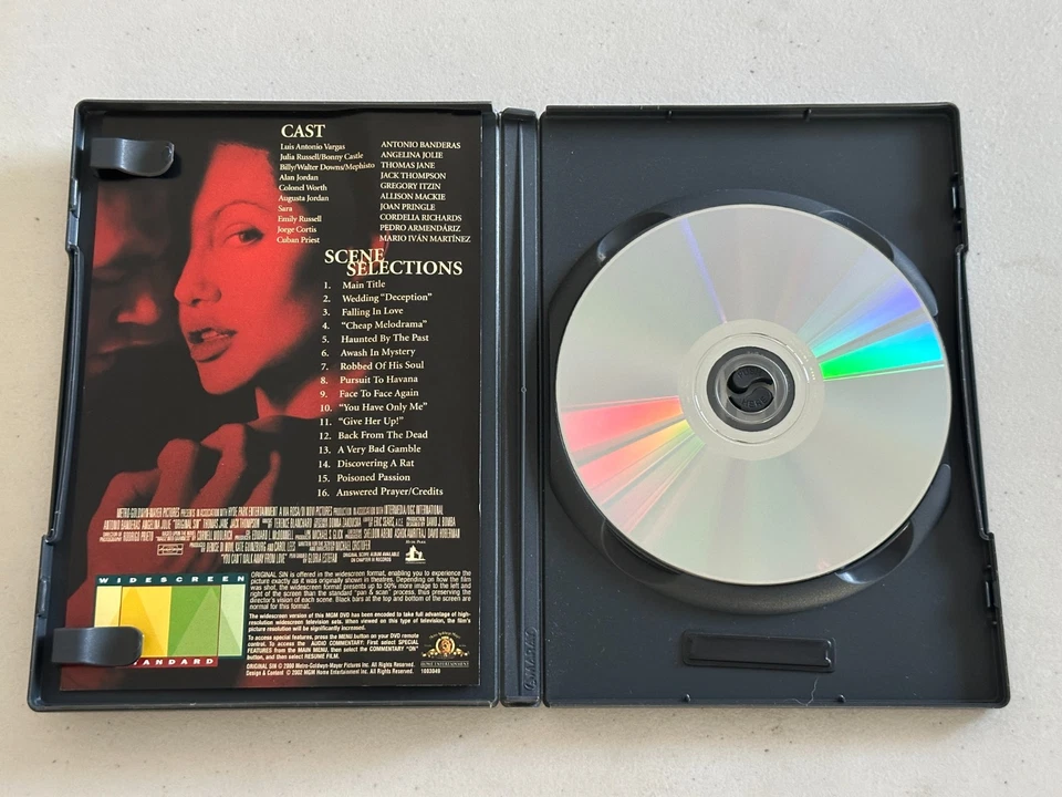 ANGELINA JOLIE ORIGINAL SIN MR & MRS SMITH HACKERS GIA GONE 60 SECS DVD LOT - Image 4 of 4