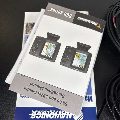 Humminbird 587ci/FF587ci HD Combo Down Imaging & Dual Beam Fishfinder GPS Sonar - Picture 12 of 14
