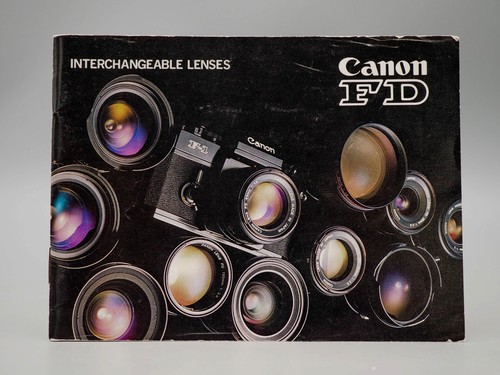 Vintage Canon Bedienungsanleitungen & Prospekte AE-1, RM, Objektive (10 Stück) - Bild 2 von 12