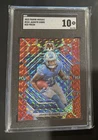 Jahmyr Gibbs Rookie Mosaic Red Prizm 2023 Mosaic SGC 10