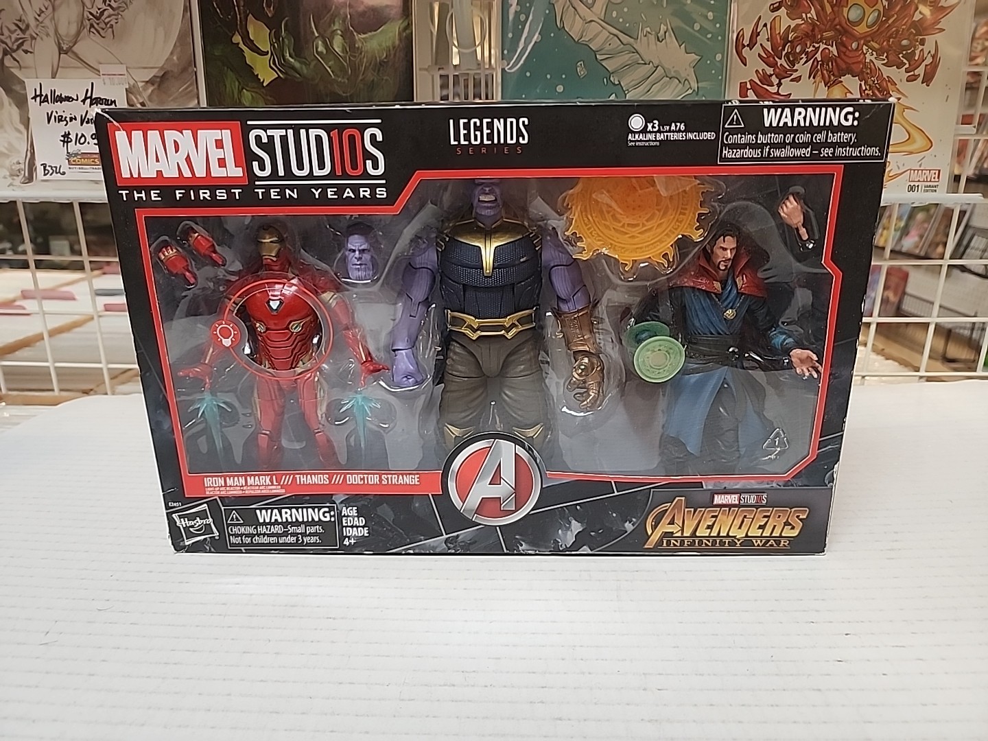 Marvel Legends First 10 Infinity War Iron Man/Thanos/Strange