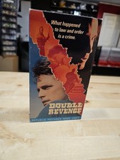 Double Revenge (VHS, 1988) Leigh McCloskey Joe Dallesandro Rare Action Sleaze ¿