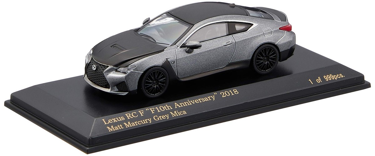 CARNEL 1/64 Lexus RC F F 10th Anniversary 2018 Matt Mercury