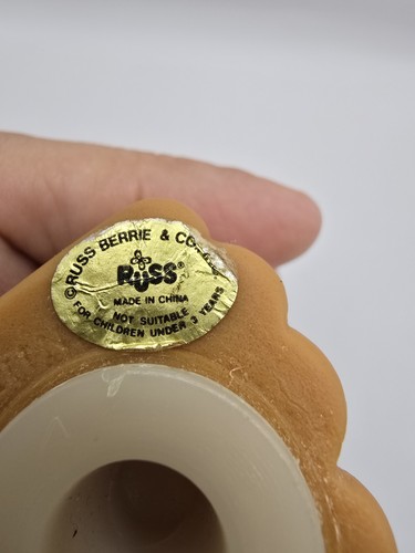 Cincinnati Reds Vintage Russ Kunststoff Bär Maskottchen Figur PVC gebraucht 4 Zoll - Bild 6 von 6