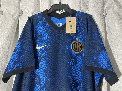 Inter Milan 21/22 Home Nike Match ADV Soccer Jersey Size 2XL NWT CV7849-414 - Picture 2 of 7