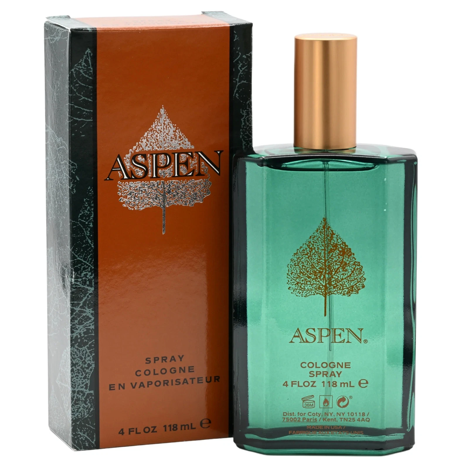 ASPEN for Men by Coty Cologne 4.0 oz New in Box Review