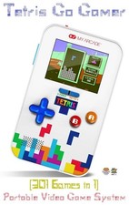 Tetris Go Gamer Portable Video Game System (301 Games in 1) by My Arcade