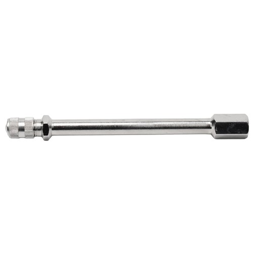 Tyre Valve Extension Rod Truck Extender Cap Metal Portable Silver Tone - Picture 9 of 16