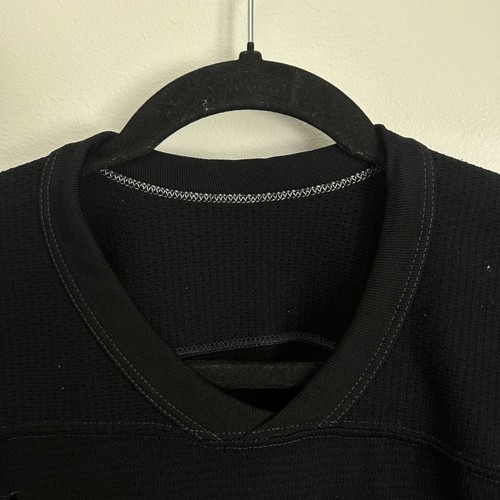 Vintage 60s 70s Mesh Football Jersey Mens XL Black Orange Oregon State Nylon - Picture 4 of 7