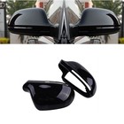 Glossy Black Mirror Cover Caps 2pcs Fit For Audi A3 A4/S4 A5/S5 B8 RS4 2009-2013