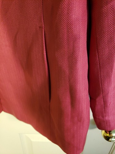 Pendelton Plus giacca donna malva rosa seta lana vergine tasche foderata 14 - Foto 4 di 6