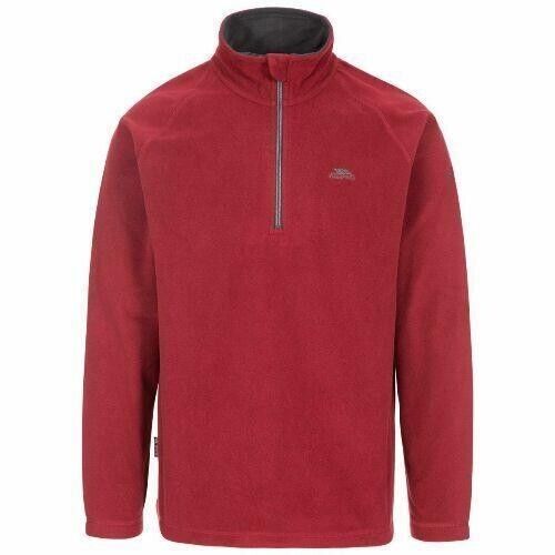 Trespass Mens Blackford Fleece Jumper Half Zip Pullover Sweater Microfibre - Picture 2 of 74