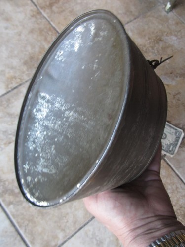 Rare, Unusual Large Tin REVOLUTIONARY WAR CANTEEN, Gun Powder Flask, Militia - Picture 7 of 10