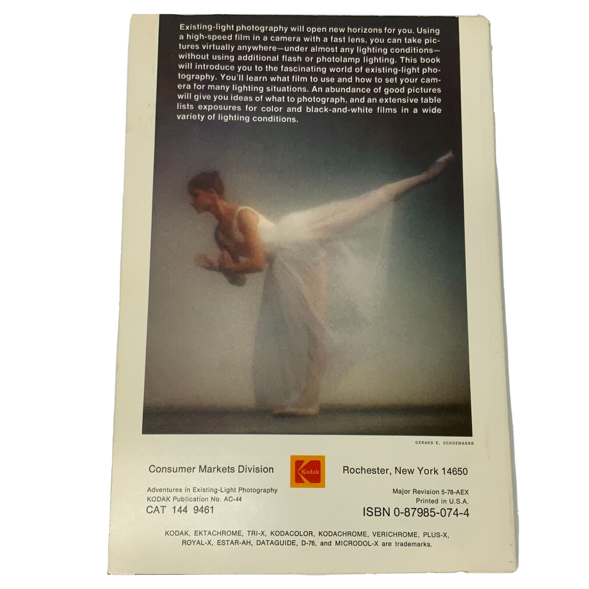 Adventures In Existing-Light Photography Kodak 1978 AC-44 Vintage