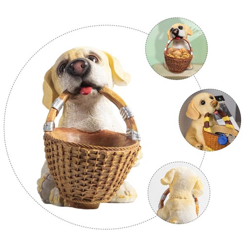 1Pc Dog Modeling Storage Box Home Desktop Adornment Small Sundries Organizer - Picture 17 of 20
