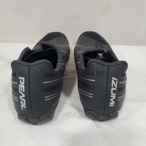 Pearl Izumi Cycling Shoes Women's 38.5 EU Black Boa Cable w Clips Racing New - Picture 5 of 12