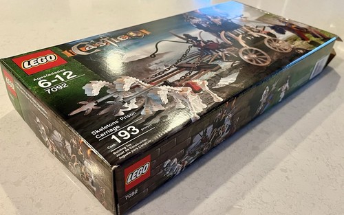 LEGO Castle: Skeletons' Prison Carriage (7092) BOX ONLY Perfect - Picture 4 of 4
