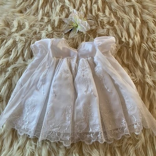Baby Mädchen Taufkleid Taufset 12-24 Monate - Bild 8 von 16