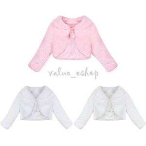 girls faux fur shawl