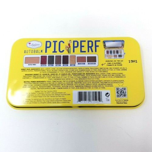 Paleta de sombras sobre la marcha The Balm Autobalm PIC PERF - Imagen 4 de 4