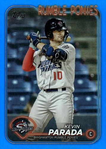 KEVIN PARADA RC 2024 Topps Pro Debut /150 Blue Foil #PD-96 Pre-RookiE  ID:115170 - Picture 1 of 2