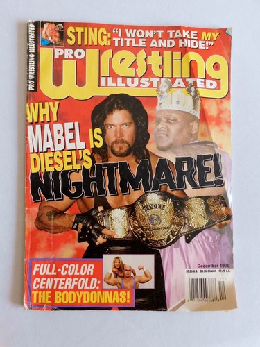 Diesel Nash Mabel SunnyPro Wrestling Illustrated Wrestling Magazine Dec 1995 WWE - Bild 2 von 9