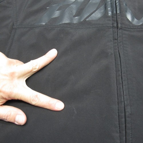 Fox Racing Jacket Mens XXL Black Foxtech Bionic Waterproof Hooded Full Zip - Picture 10 of 20