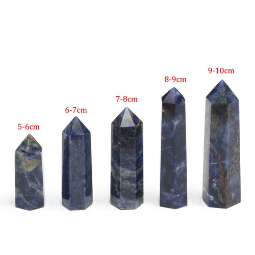 Natur Chakra Quarz Kristall Stein Spitze Stab Obelisk Turm Säule Heilgestein - Bild 18 von 39