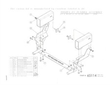 Dk2 Snowbear Snow Plow Mount Kit 07-18 Toyota Tundra 397039 65114 85113