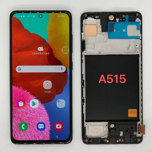 Samsung Galaxy A51 SM-A515 Genuine OLED LCD Screen Display Touch Digitizer+Frame - Picture 1 of 2