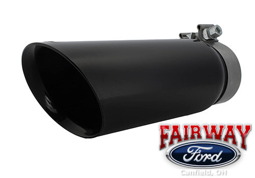 F-150 2021-2025 OEM Ford Performance negro 4" abrazadera en punta de escape M-5260-BCT1 - Imagen 4 de 13