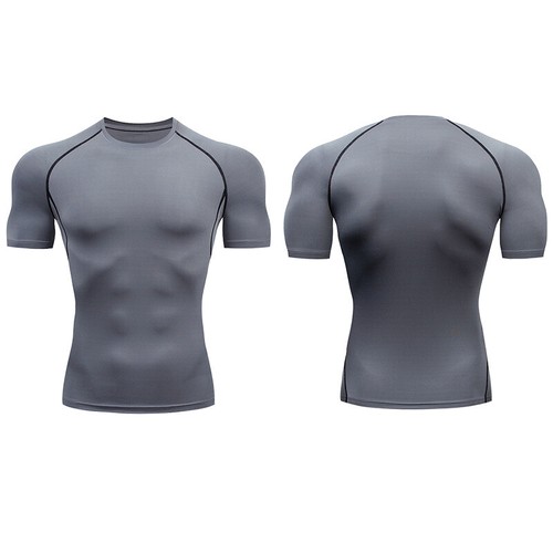 Fitnessbekleidung Sportlaufen Herren schnell trocknende Kleidung, atmungsaktiv und elastisch - Bild 7 von 29