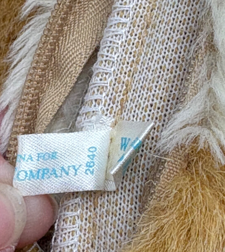 American Girl Pleasant Company Bitty Baby Halloween Fuzzy Bear Costume One Piece - Picture 6 of 8