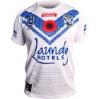 Canterbury Bulldogs Anzac Jersey S - 3XL, Ladies & Kids White NRL Classic 23