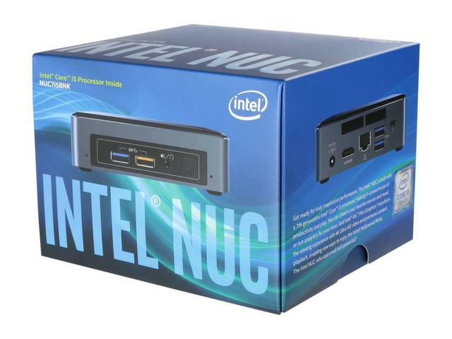 Intel Core (7th Gen) i5-7260U 2.20 GHz Barebone MINI PC KIT NUC7i5BNK SEALED