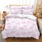 3D Stars Cartoon Pattern Quilt Cover Set Bedding Sets Pillowcases Queen