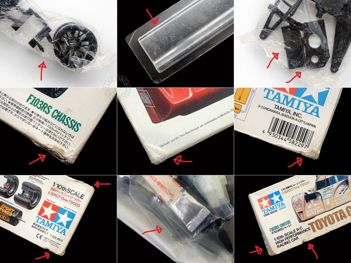 Tamiya 1/10 RC Toyota GT-One TS020 #58229 F103RS Chassis Tamiya 1/10 RC Toyota GT-One TS020 #58229 F103RS Chassis