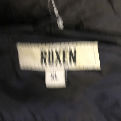 Ruxen Full Zip Hooded Puffer Jacket Mens Size XL Black Long Sleeve Pockets NWT - Bild 4 von 8