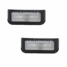 Citroen Berlingo Mk2 Van 3/2012-> Rear Number Plate Lights Lamps 1 Pair