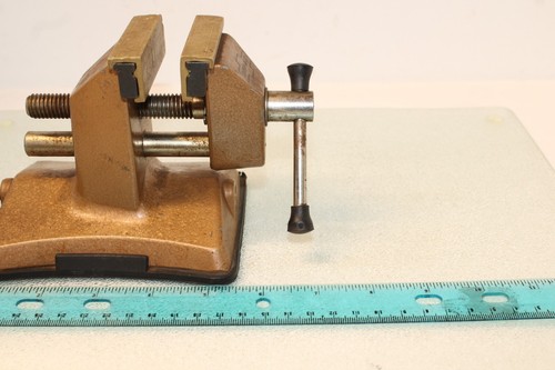 Vintage Chevrolet Vacu Vise Small Jaw Vacuum Base Bench Vise - RARE - Picture 13 of 15